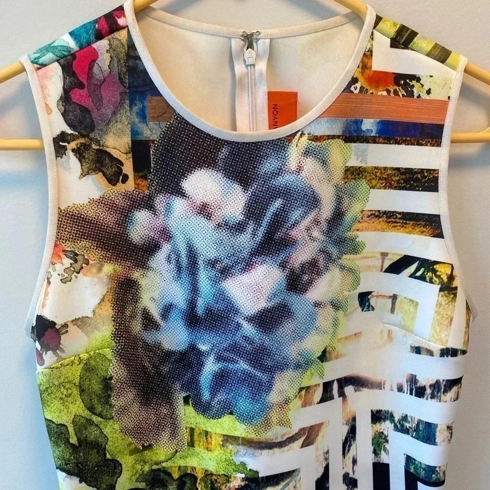 Clover Canyon Floral Maze Neoprene Dress - Picture 13 of 16